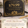 Luxury Physical Gift Card – Elegant Redeemable Greeting Card (Shipped to Your Door)